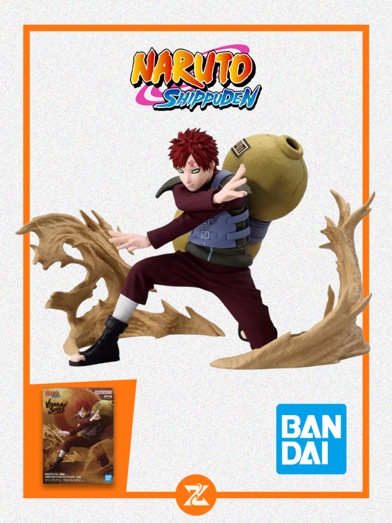 Banpresto Naruto Shippuden Gaara Vibration Stars Más Figura